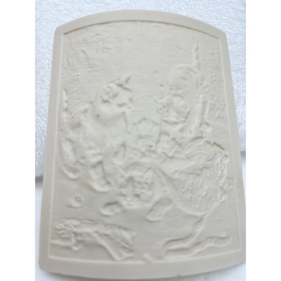 1990s The Porcelain Garden Lithophane Curved Nightlight-Mischief Makers-NEW - Picture 3 of 10